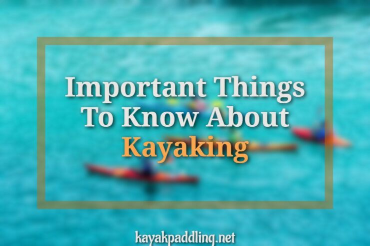Cosas importantes que debe saber sobre el kayak