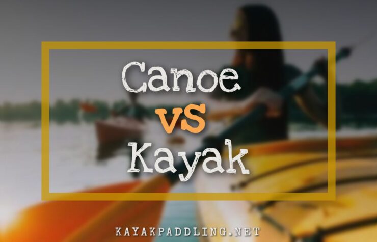 カヌー vs カヤック