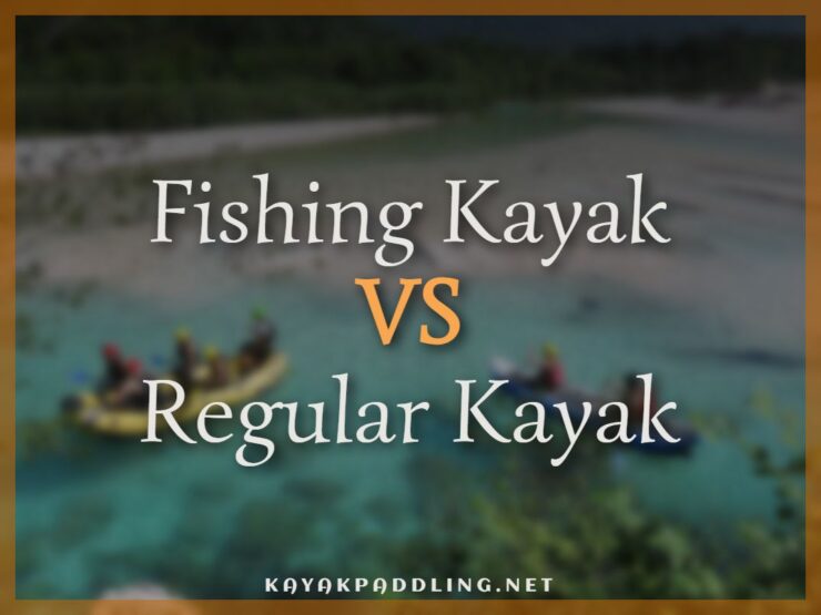 Kayak da pesca vs Kayak normale