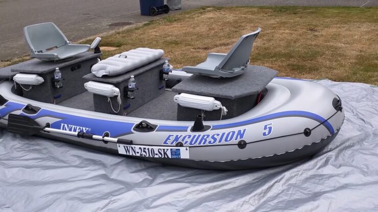 Intex Excursion 5 レビュー 2022 - インフレータブル ボート セット