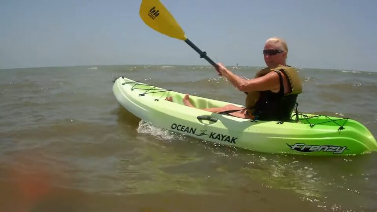 Highly Comfortable Ocean Frenzy Kayak 