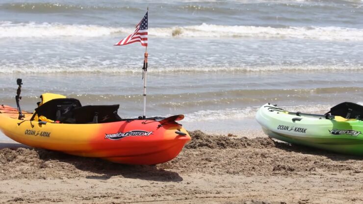 Celková konštrukcia Ocean Frenzy Kayak