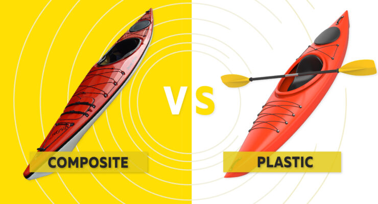 Kayaks de plástico vs compuestos