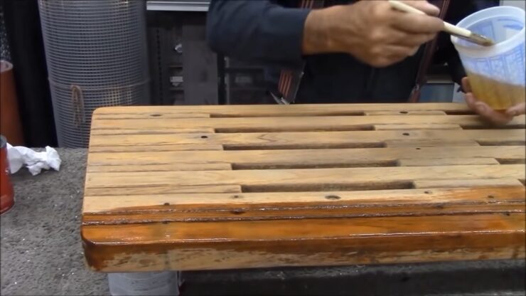 Marine for wooden surfaces