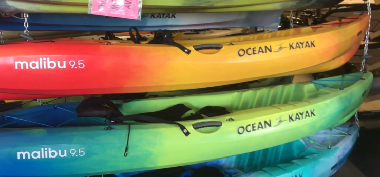 סקירת Ocean Kayak Malibu