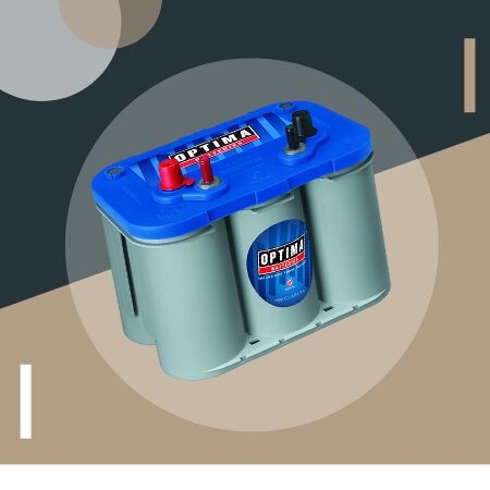 Optima Batteries 8016-103 D34M BlueTop Start- och Deep Cycle Marine Battery