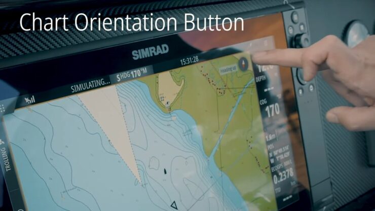 Nodweddion a Lleoliad Simrad a Lowrance