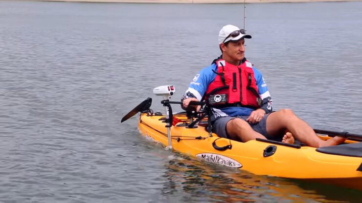 Moteur de pêche à la traîne pour kayak