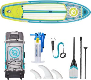 iROCKER Planche de Stand Up Paddle Gonflable Polyvalente