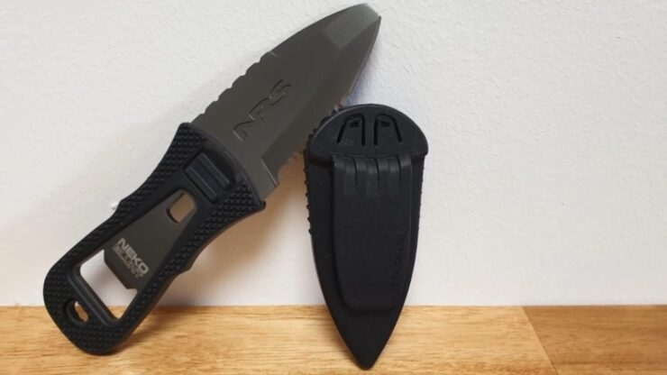 Black NRS PFD Knife For Kayaking