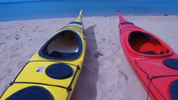 Prices of composite and plastic kayaks