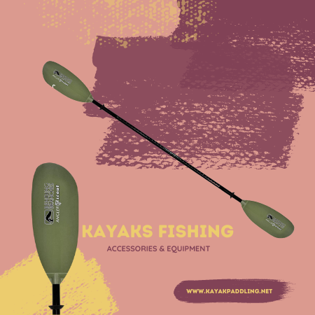 BENDING BRANCHES Angler - Pala de pesca en kayak de 2 piezas