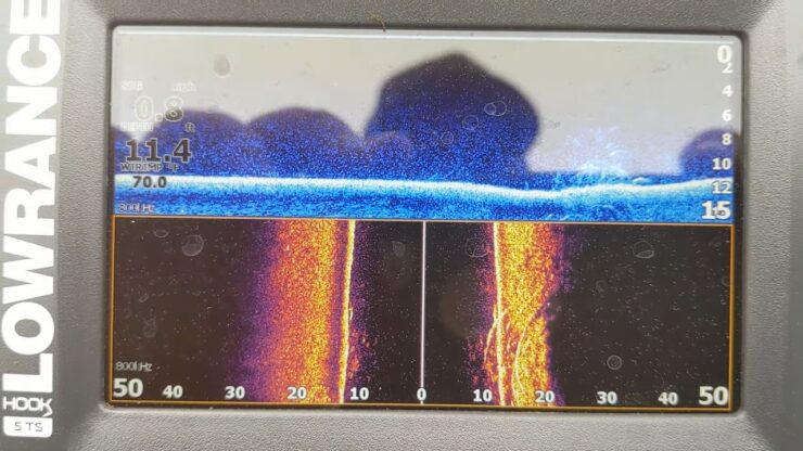 Melhor sistema de combinação de GPS e localizador de peixes de caiaque