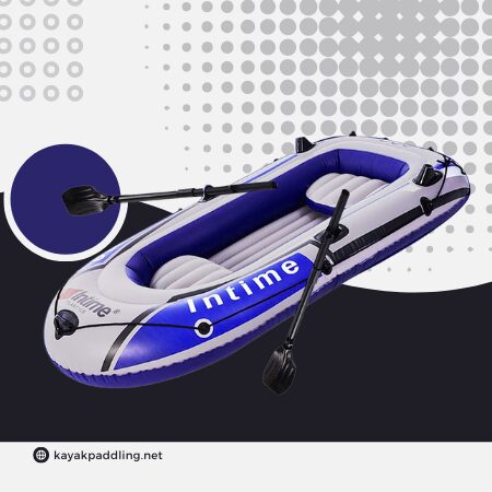 EPROSMIN 4 Person Inflatable Boat Canoe