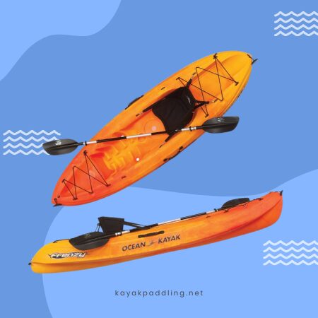 Frénésie de kayak en mer