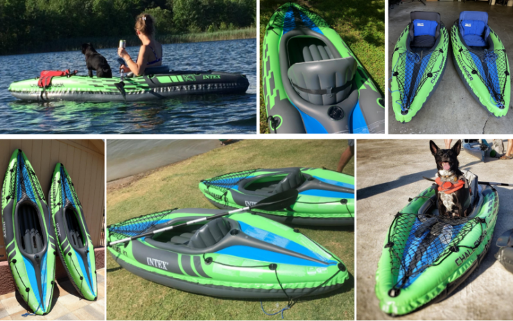 Intex Challenger 2 Person Inflatable Kayak