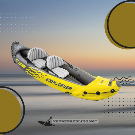 Intex Explorer K2 皮划艇，2 人充气皮划艇
