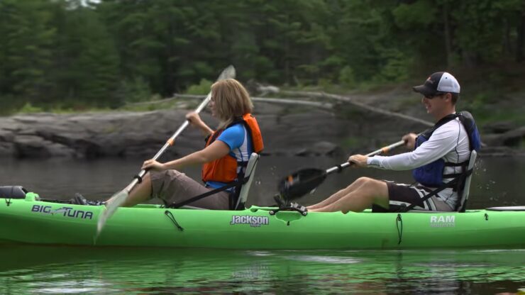 Paddle a Tandem Kayak Big Tuna