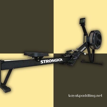 STRONGKICK Air Resistance Rowing Machine