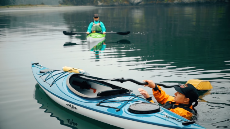 kayak reentry 1