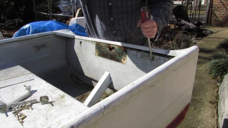 Aluminum Boat Transom DIY