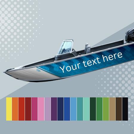 Design Your Own (13 Sizes + 18 Fonts + 24 Colors) Custom Vinyl Decal