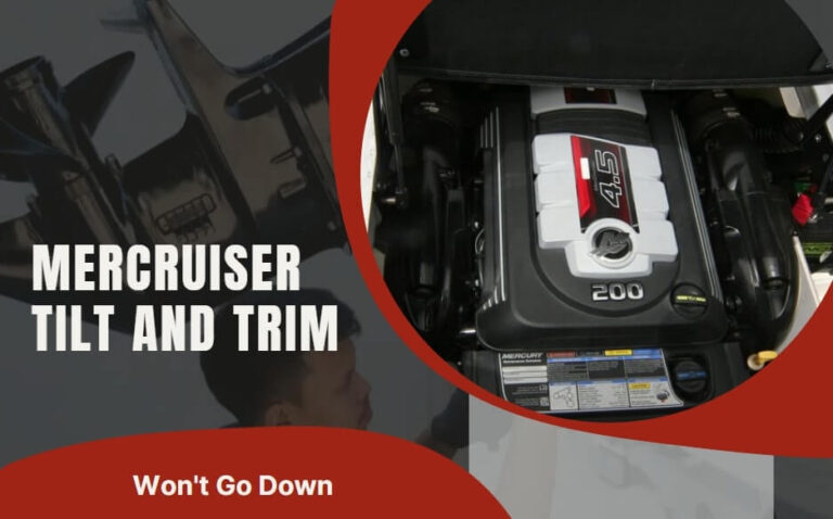 Mercruiser power tilt and the trim system