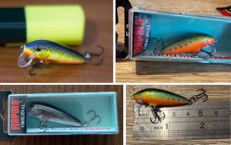 Minnow flotante/buceador de Rapala