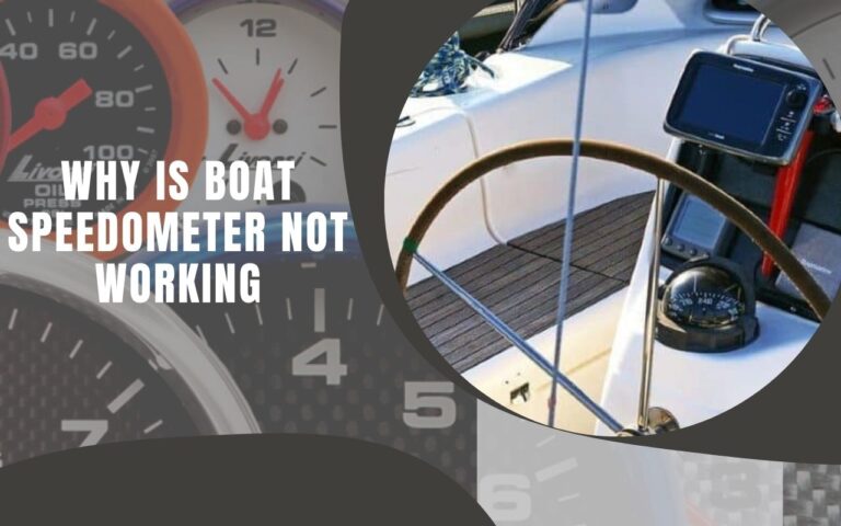 Boat Speedometer problems