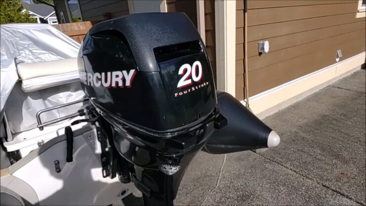 How often should you change the oil in a 4-stroke outboard