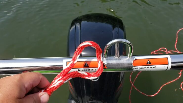 Attach Ski Rope to Tow Ring