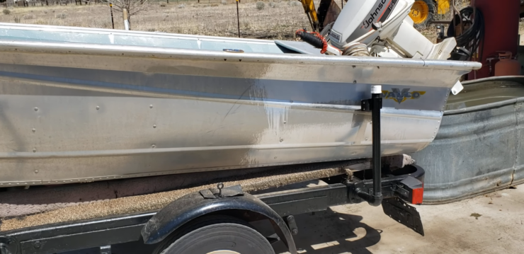 Amazing aluminum boat cleaner