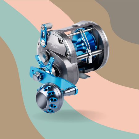 Burning Shark Trolling Reel