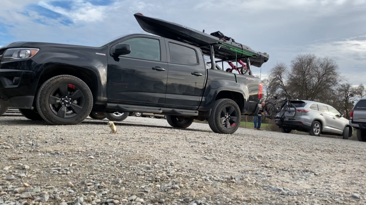 How I load a heavy kayak