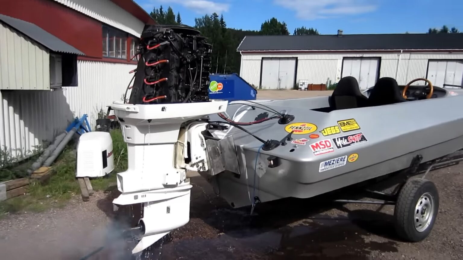 Johnson Outboard Rich Lean Adjustment How is it Done