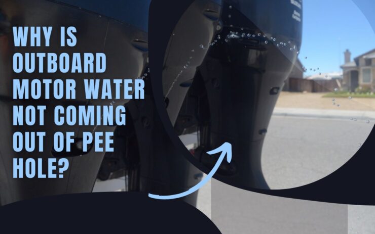 Motorna voda ne izteka iz luknje za uriniranje