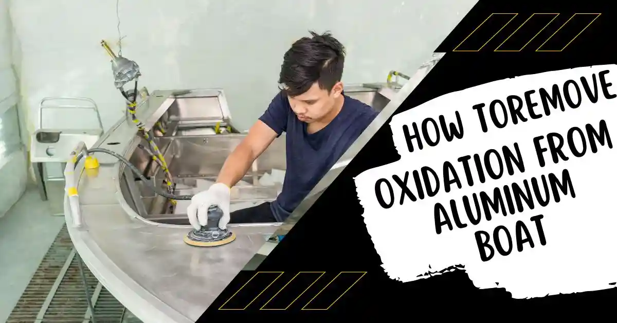 como quitar la oxidacion de un bote de aluminio