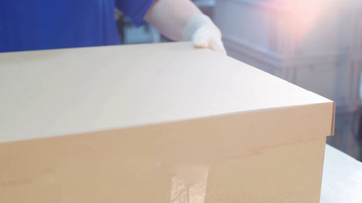 Filling The Packaging Box