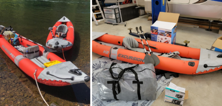 Intex Excursion Pro K2 Inflatable Kayak