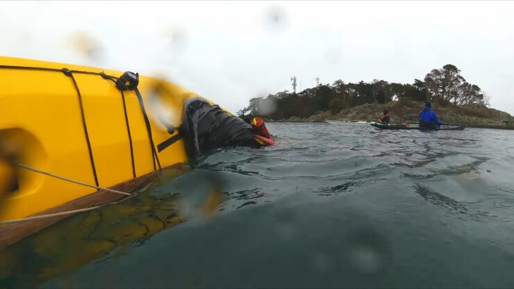 Evitare la brocciatura su un kayak