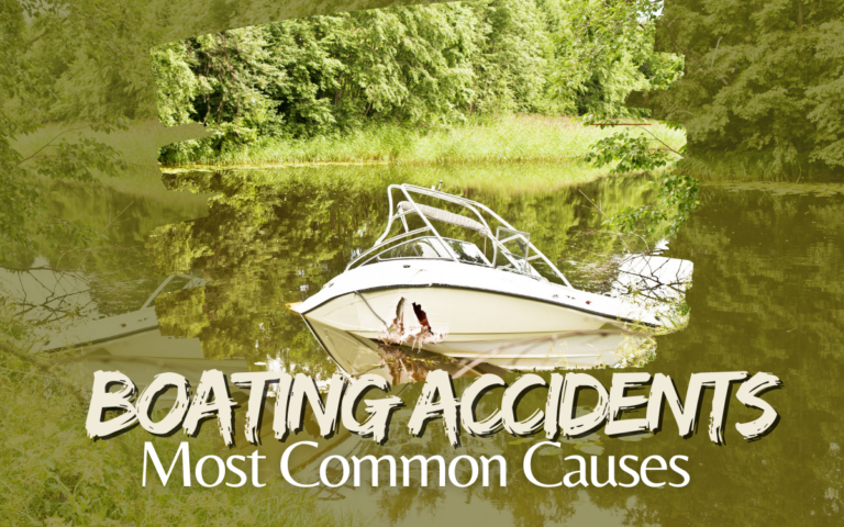 Boating Accidents Most Common Causes