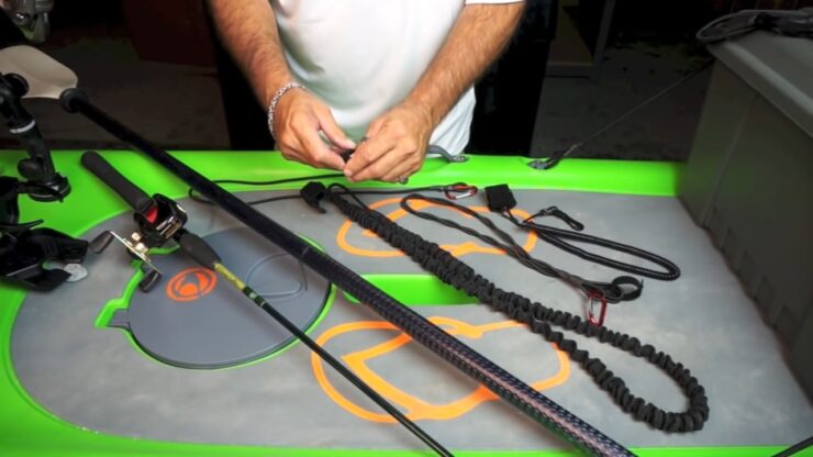 Paddle Leash kayak