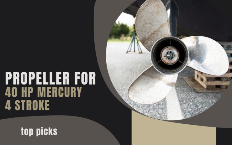 Propeller 40 LE-s Mercury 4 ütemű motorhoz