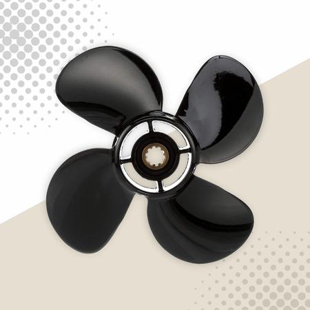 Quicksilver Nemesis 4-Blade Aluminum Propeller