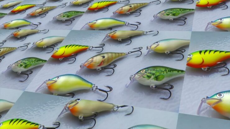 color selection for fishing lure