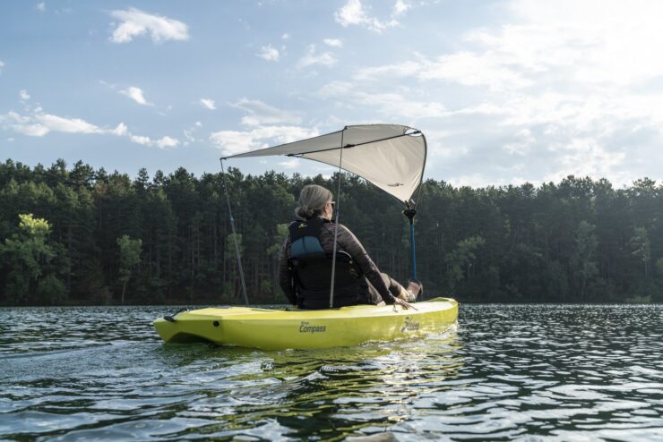 paraguas para kayak