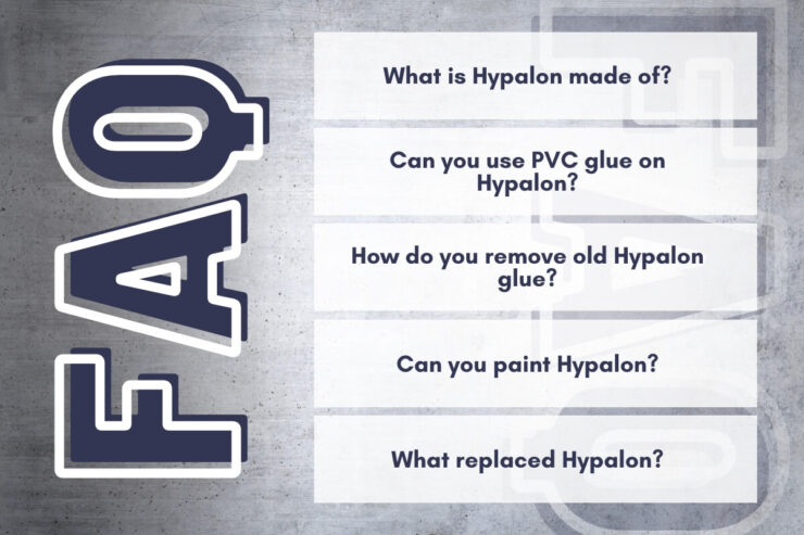 FAQ sur la colle Hypalon