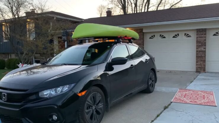 Loading the Kayak