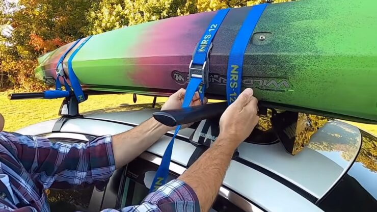 Tie Down Kayak on a Roof Rack