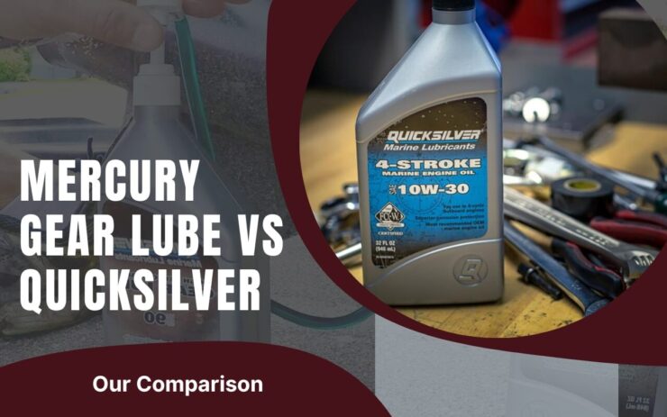 perbandingan antara Mercury gear lube dan quicksilver